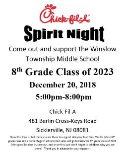 Chick-fil-A Spirit Night